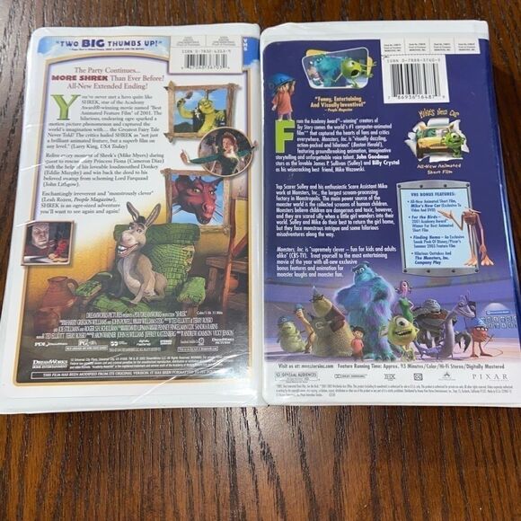 Vintage bundle of 2 VHS tapes - Picture 3 of 3